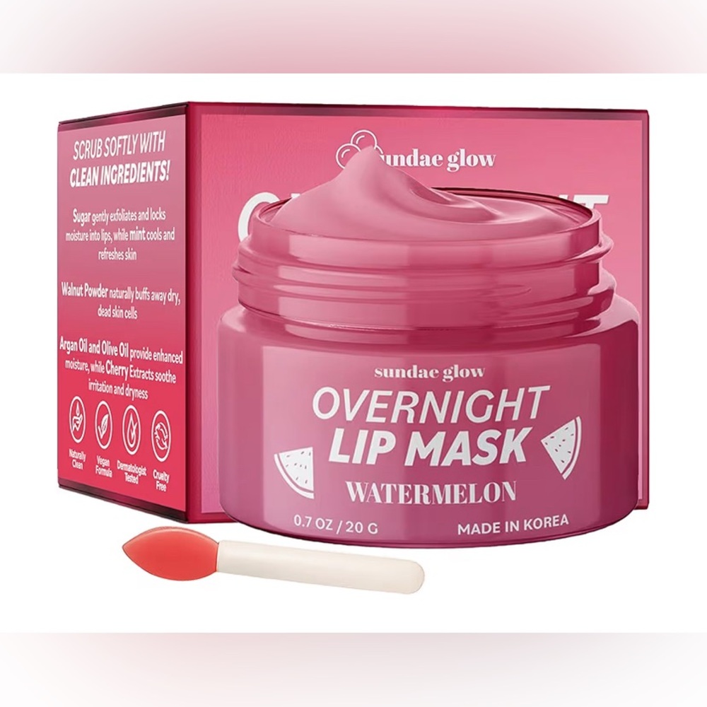 Watermelon Overnight Lip Mask - Pink